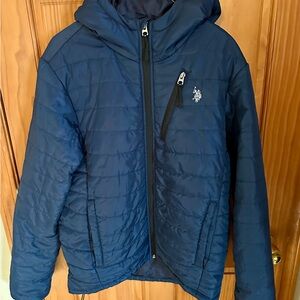 Men’s blue Hooded Jacket